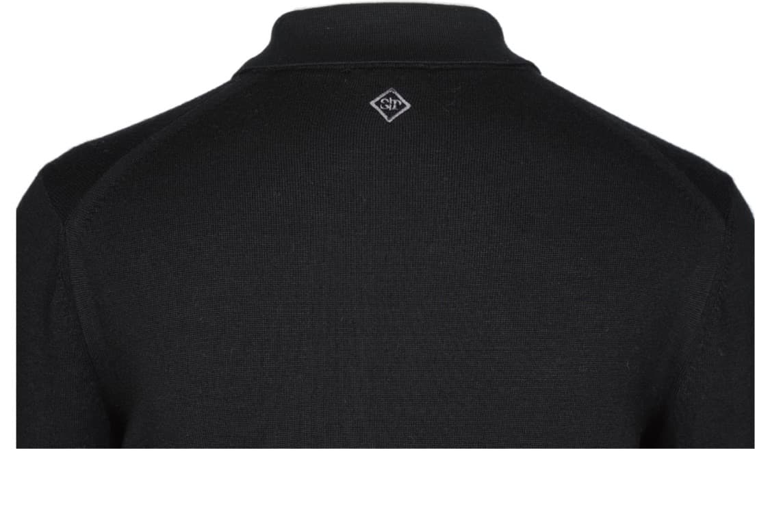 쉐입부티크 Premium WOOL Collar knit 블랙 새상품 상품이미지5