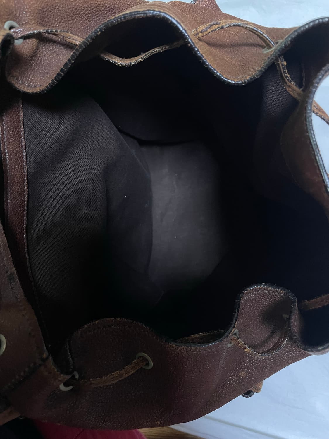 질샌더 레더 백팩 상품이미지5