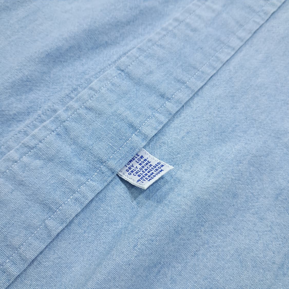 CL635 L 폴로 90s 싱가포르판 투포켓 샴브레이 워크 셔츠 남방 상품이미지5