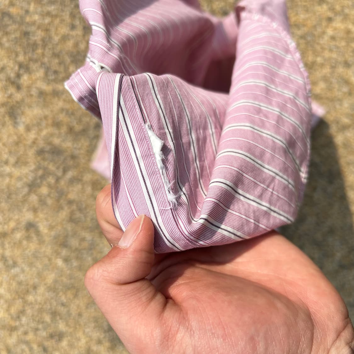 폴로 (POLO RalphLauren)핑크 스트라이프 셔츠 상품이미지6