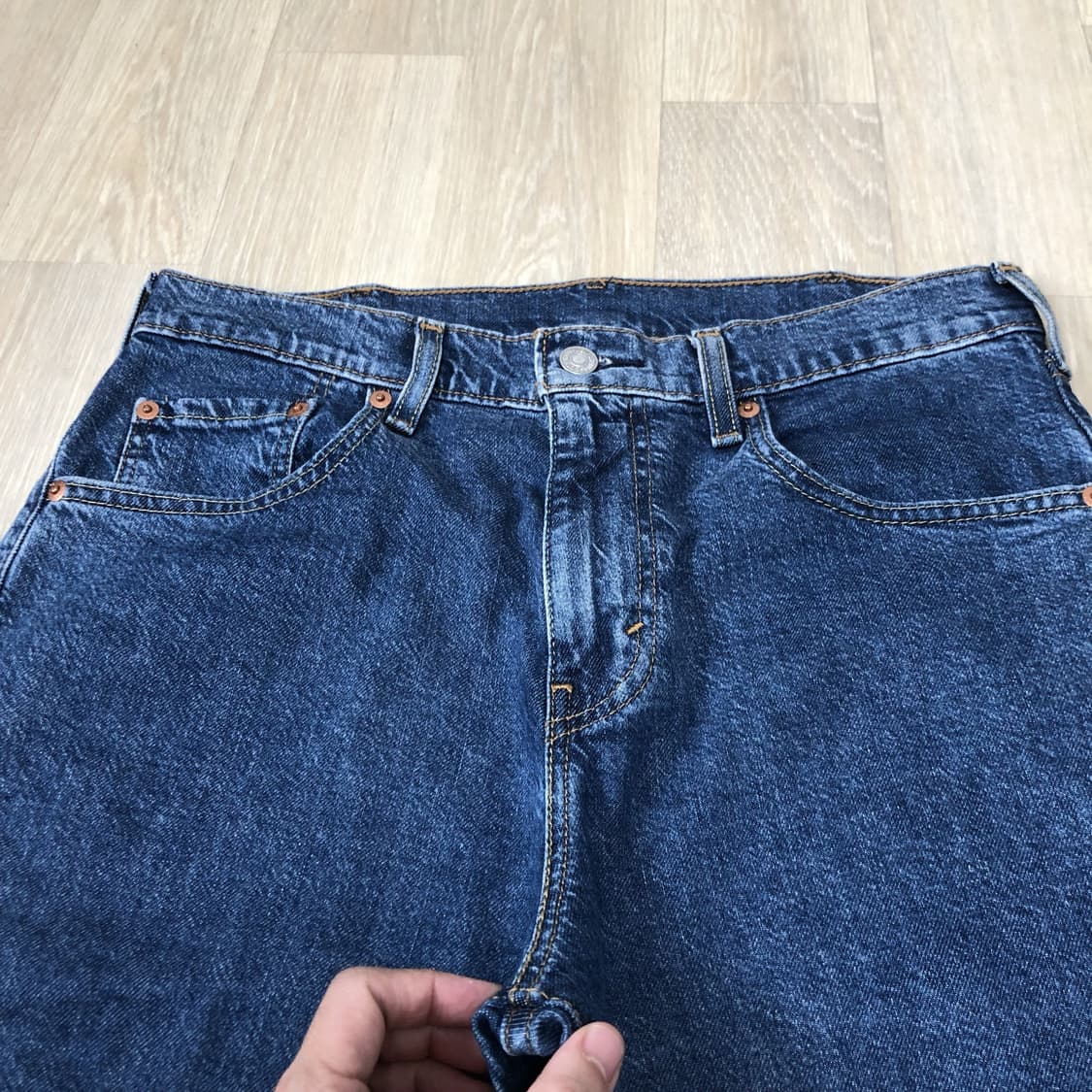 (30) 리바이스 Levi's 517 부츠컷 중청 워시드 데님 상품이미지4