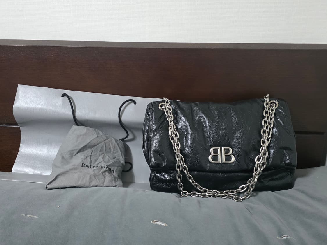발렌시아가 모나코백 은장 미디움 상품이미지7