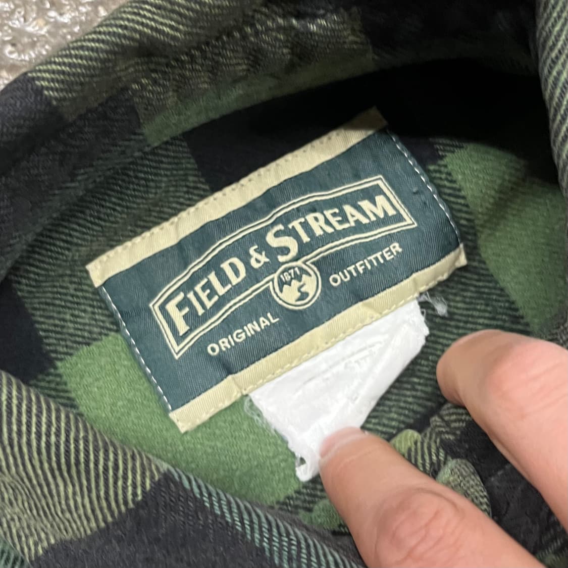 필드 앤 스트림 헤비 체크 셔츠 (105) 상품이미지6