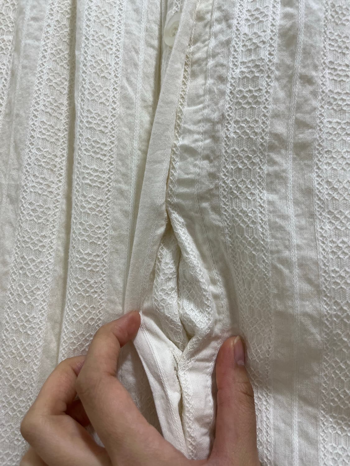 일본 빈티지 모리걸 레이스 버튼 롱스커트 상품이미지5