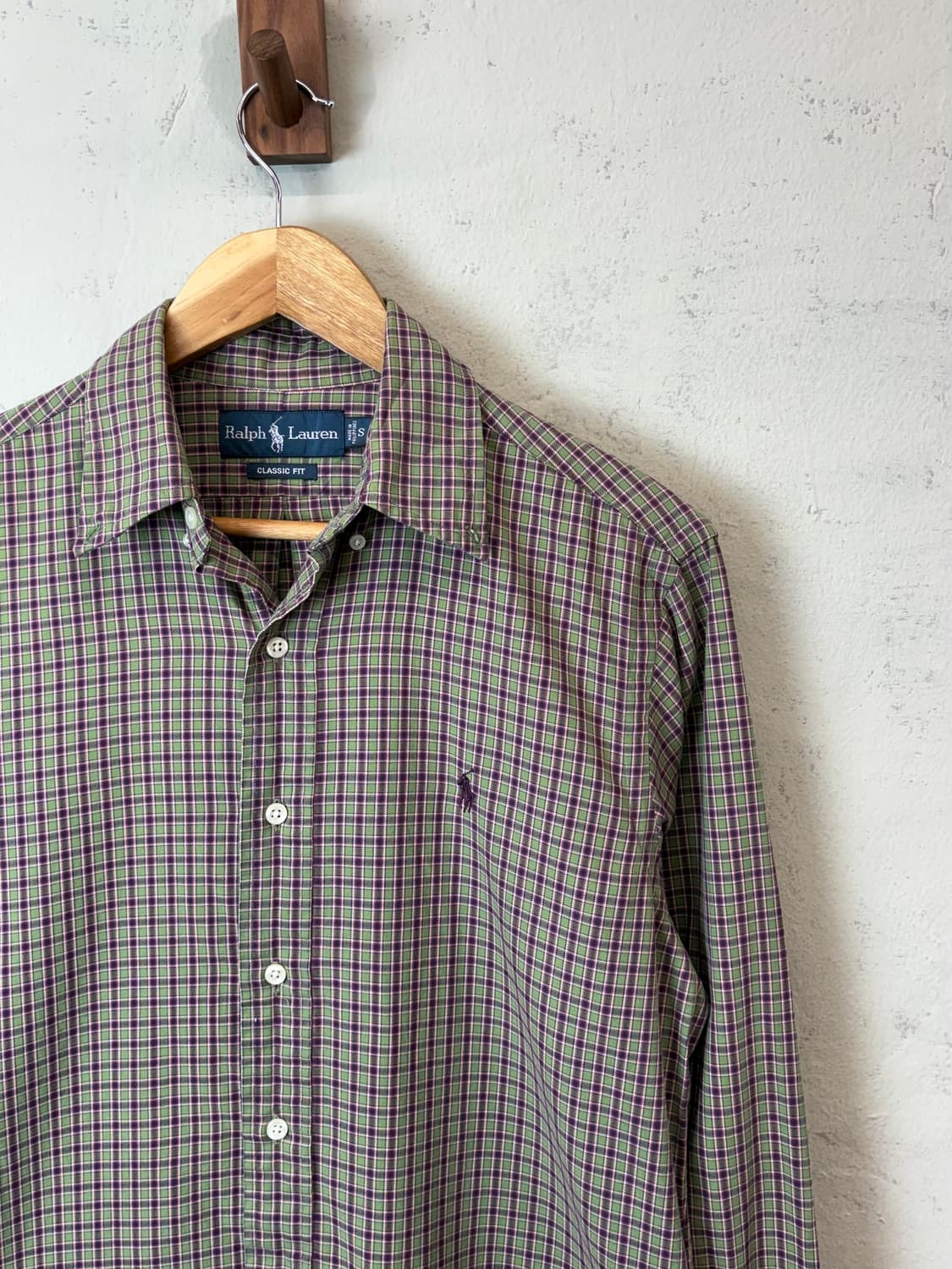 폴로랄프로렌 빈티지 체크 셔츠 상품이미지2