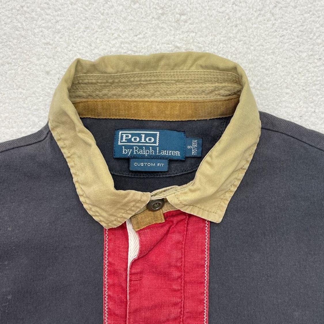 POLO RALPH LAUREN 헤비코튼 럭비 티셔츠 S 상품이미지4