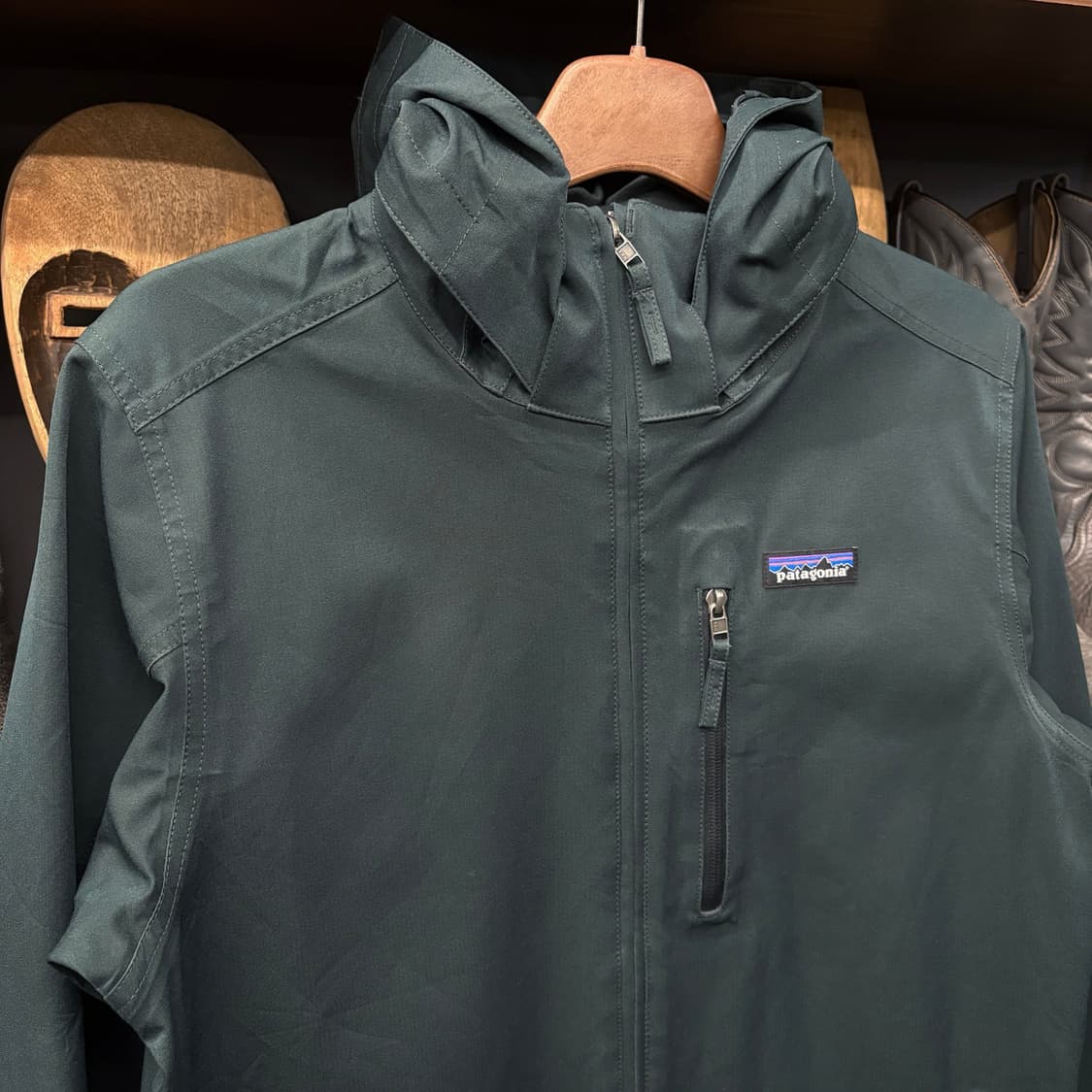파타고니아 테크페이스 트레스파카 레인코트 후드탈부착 N593 상품이미지3