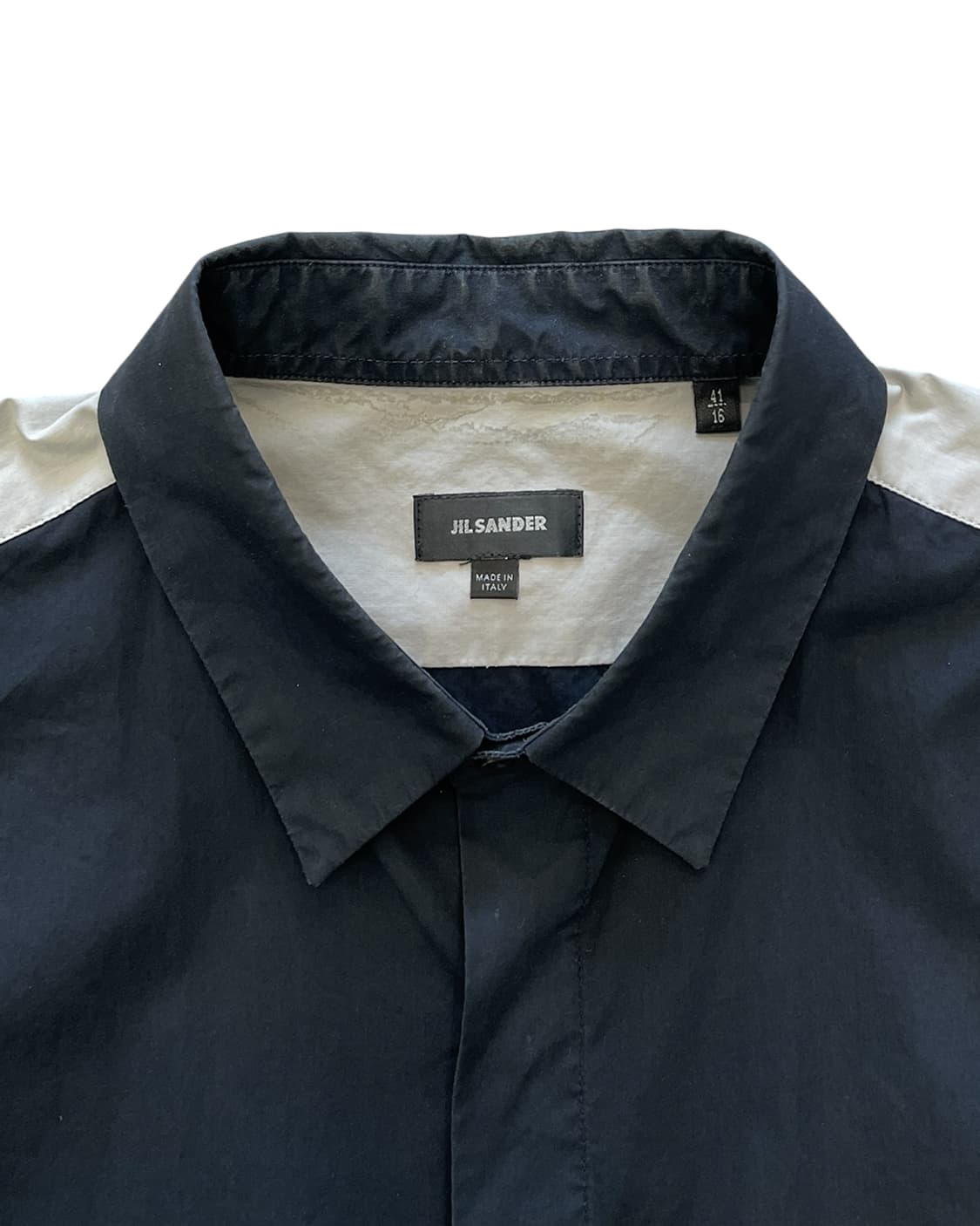 질 샌더 by 라프 시몬스 09SS 컬러블락 하프 슬리브 셔츠 상품이미지8