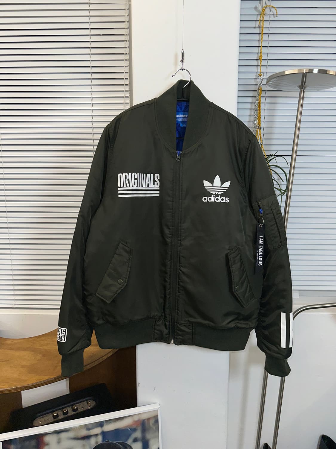 아디다스 항공점퍼 ma-1 패딩자켓 110 상품이미지1