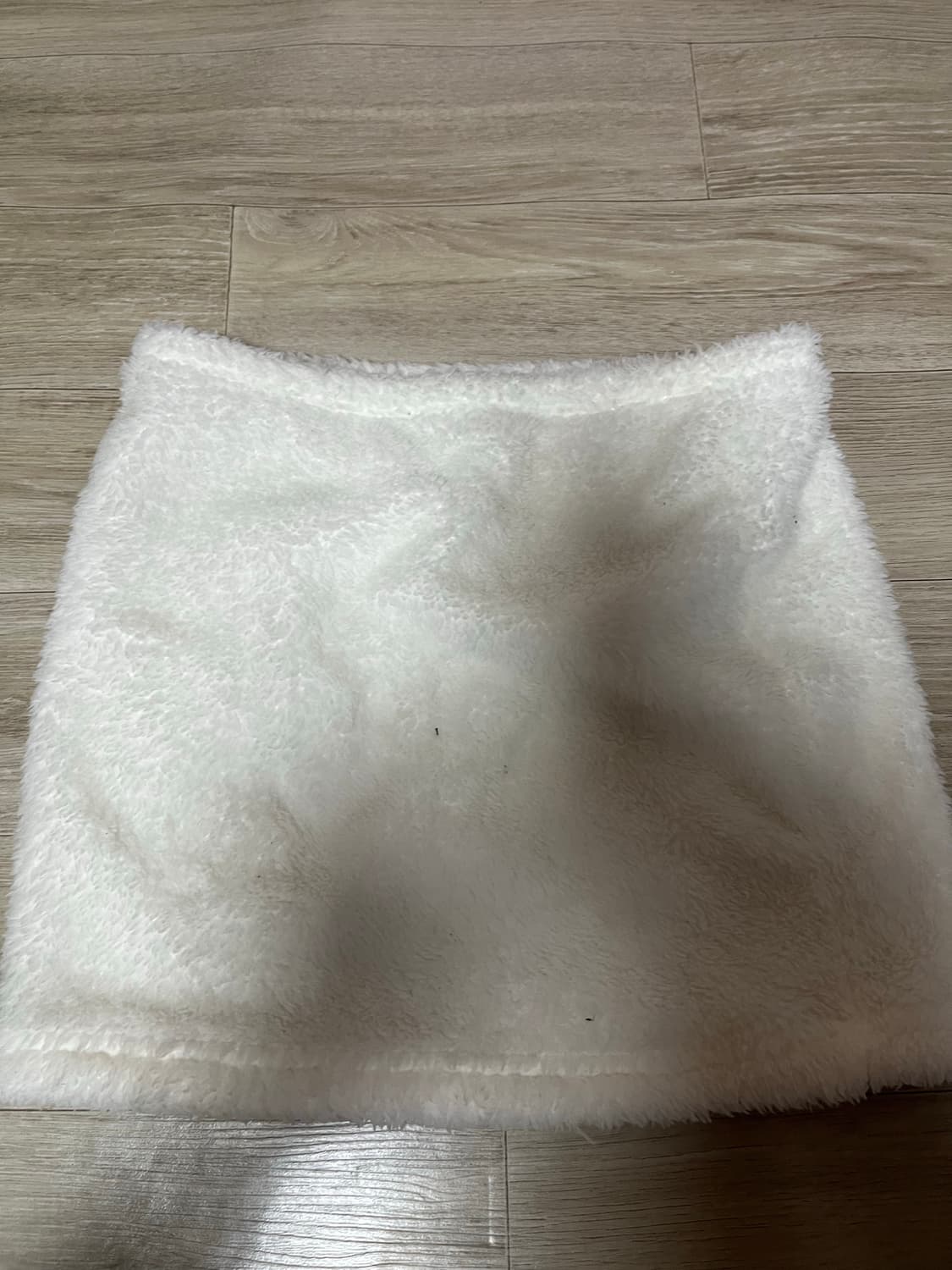 흰색 뽀글이 파티룩  셋업 상품이미지3