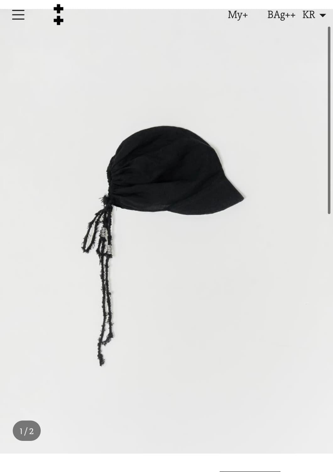 Linen shirring cap 상품이미지1