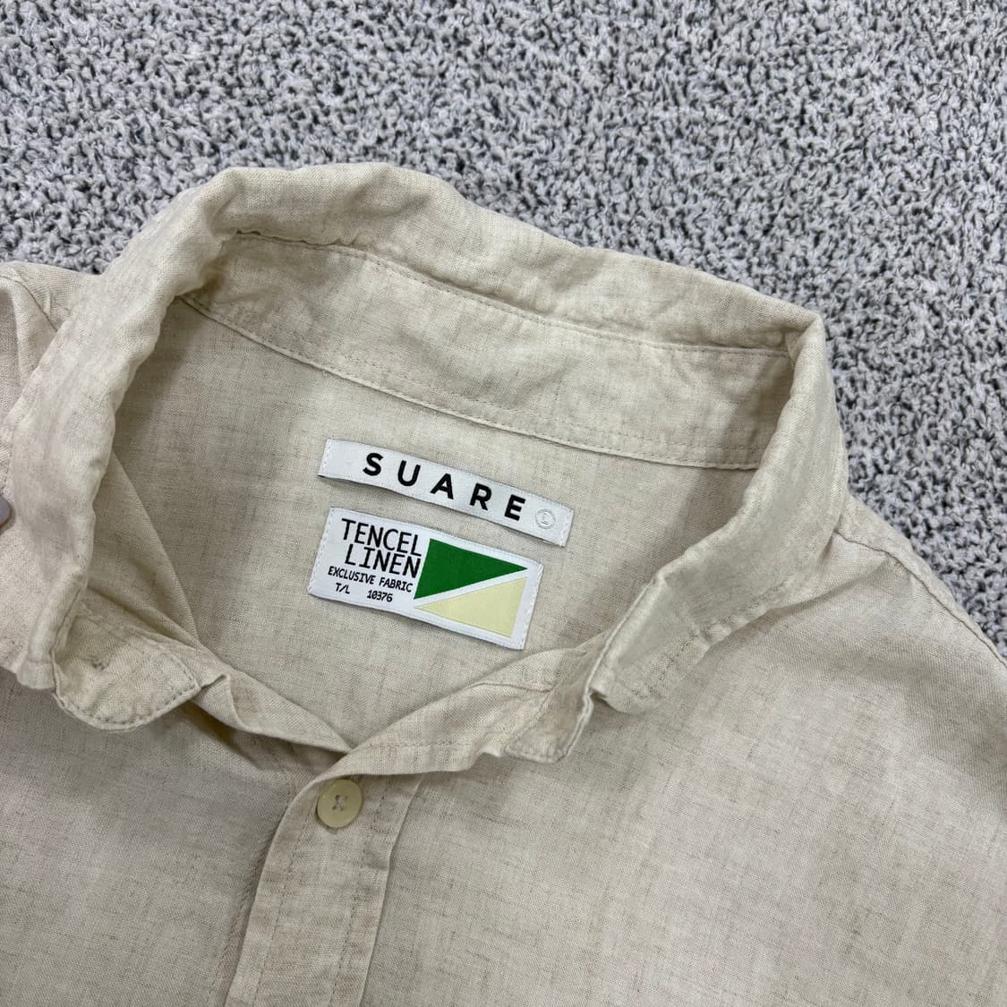 L 수아레 린넨 셔츠 솔리드 남방 0311J 상품이미지3