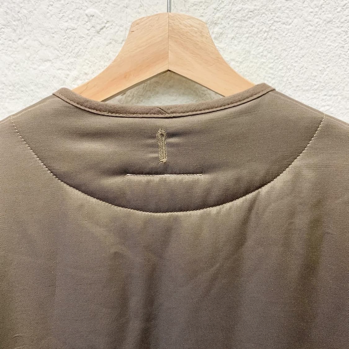 메종 마르지엘라 MM6 딥브라운 2WAY 퀄팅 롱 자켓 상품이미지6