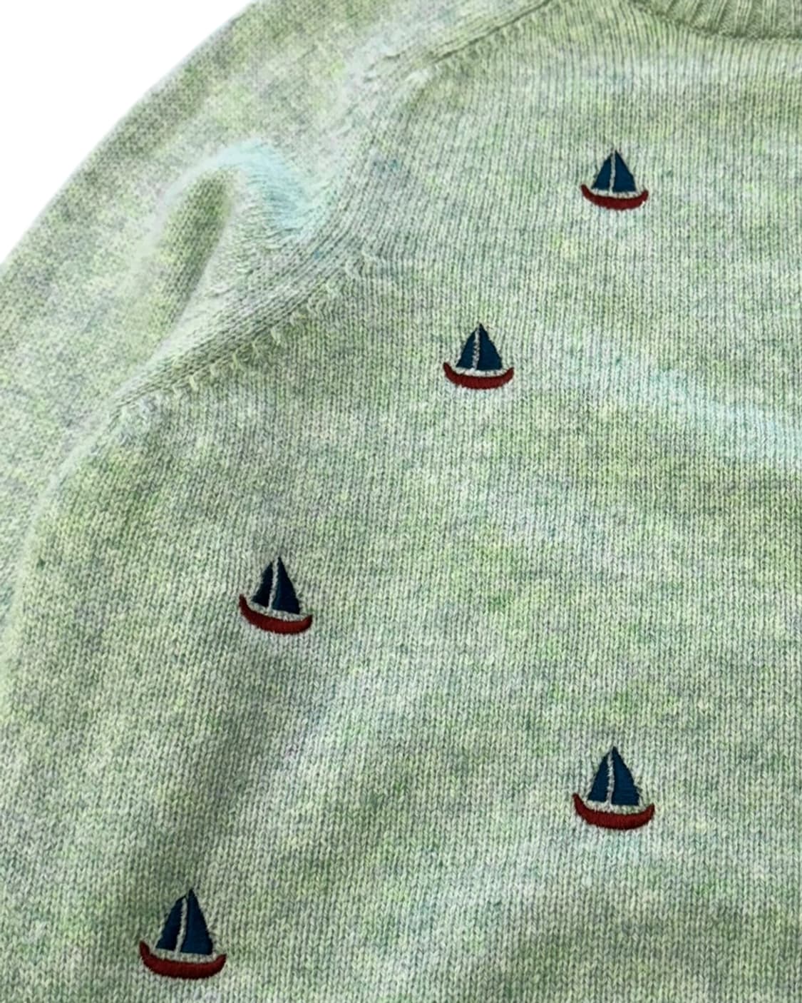 노아 24AW 세일러 패턴 니트 스웨터 상품이미지5