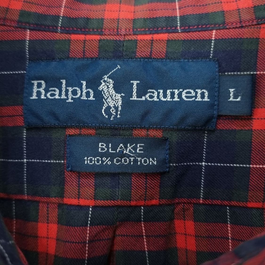 [폴로 랄프로렌] 포니 로고 자수 블레이크 체크 셔츠 M19120 상품이미지7