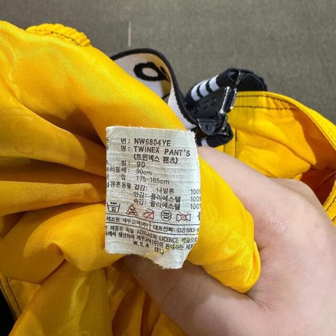 90s 아디다스 트윈넥스 오버롤 (L)   상품이미지9