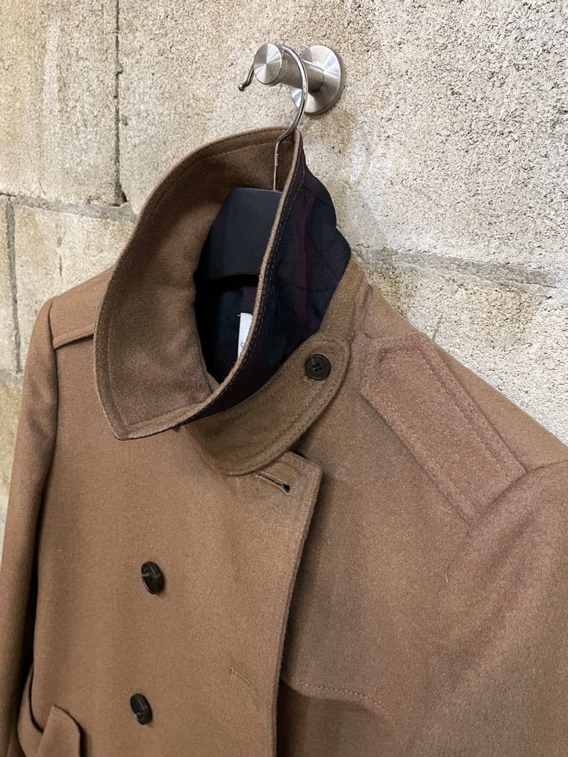 브룩스 브라더스 울 트렌츠 코트  상품이미지3