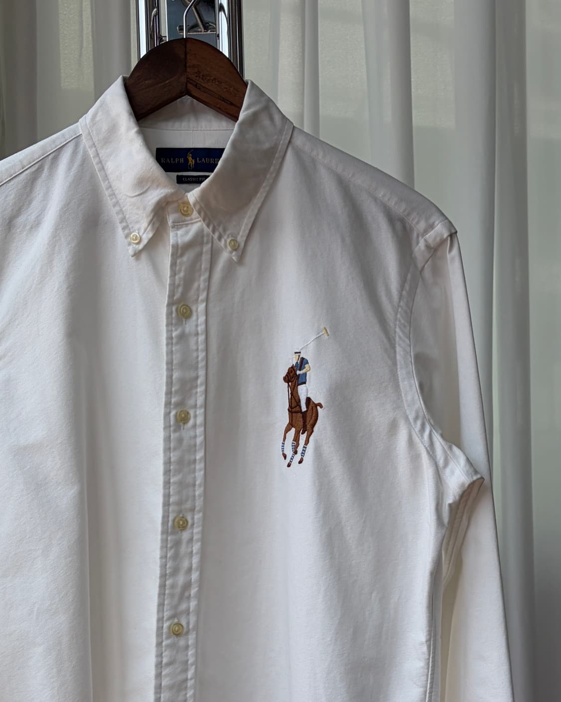 [M-L]폴로 랄프로렌 빅포니 치프키프 클래식핏 옥스포드 셔츠 상품이미지4
