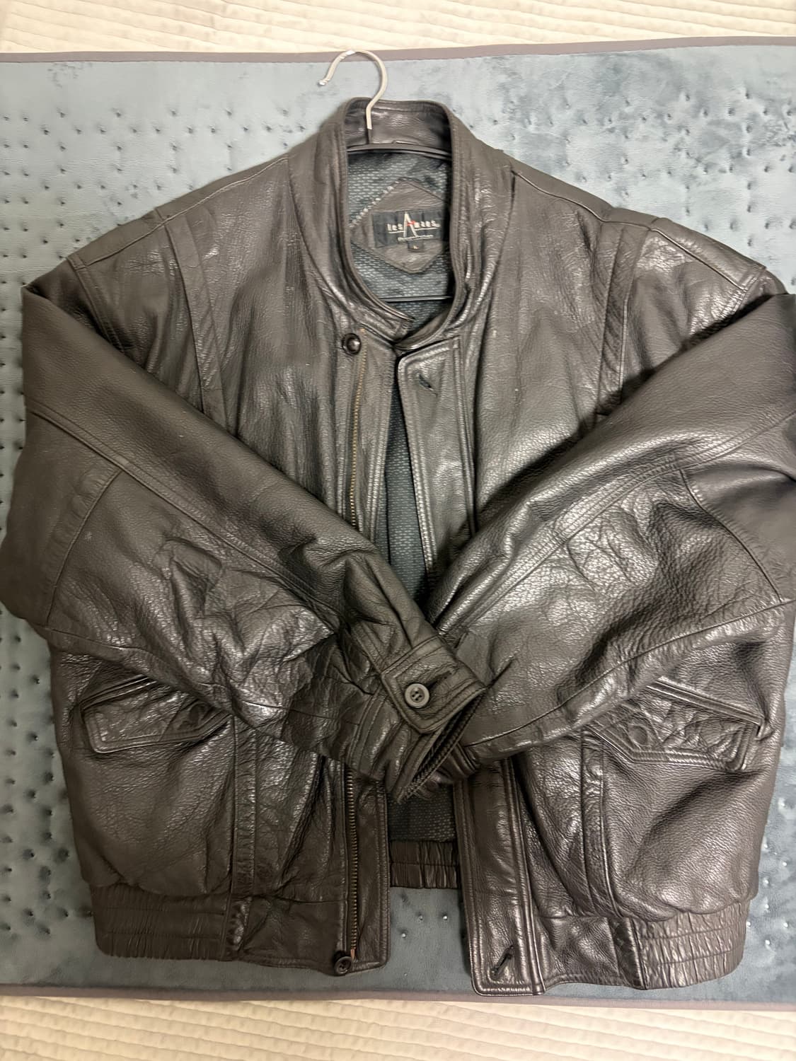 빈티지 레더 자켓 상품이미지1