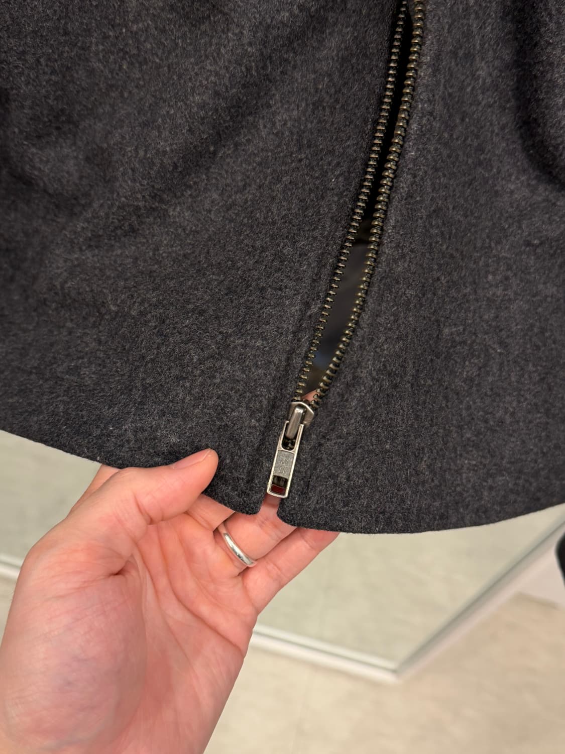 00s Gap 올드갭 울 블루종 자켓 상품이미지5