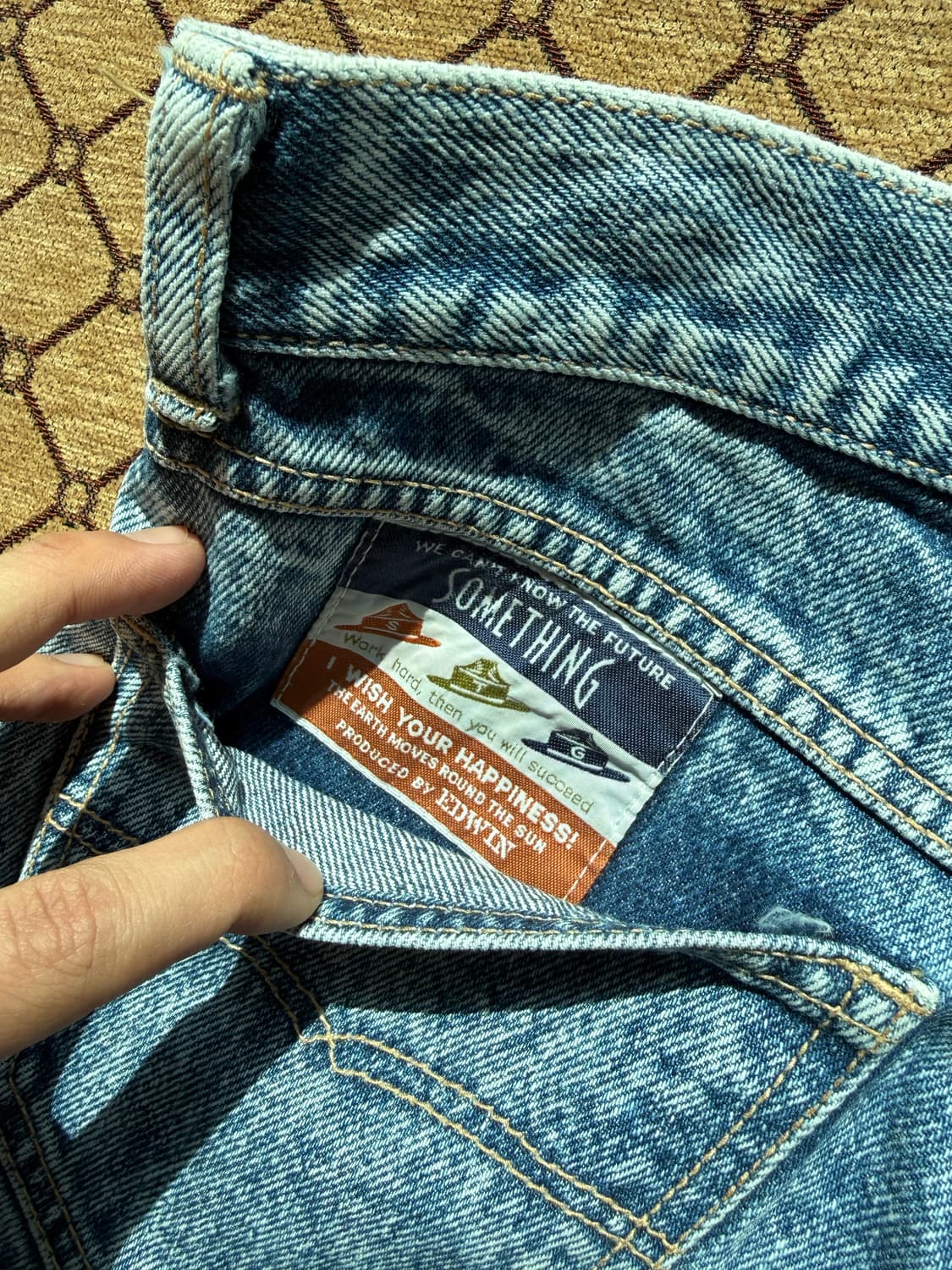 Edwin something 데님 상품이미지4