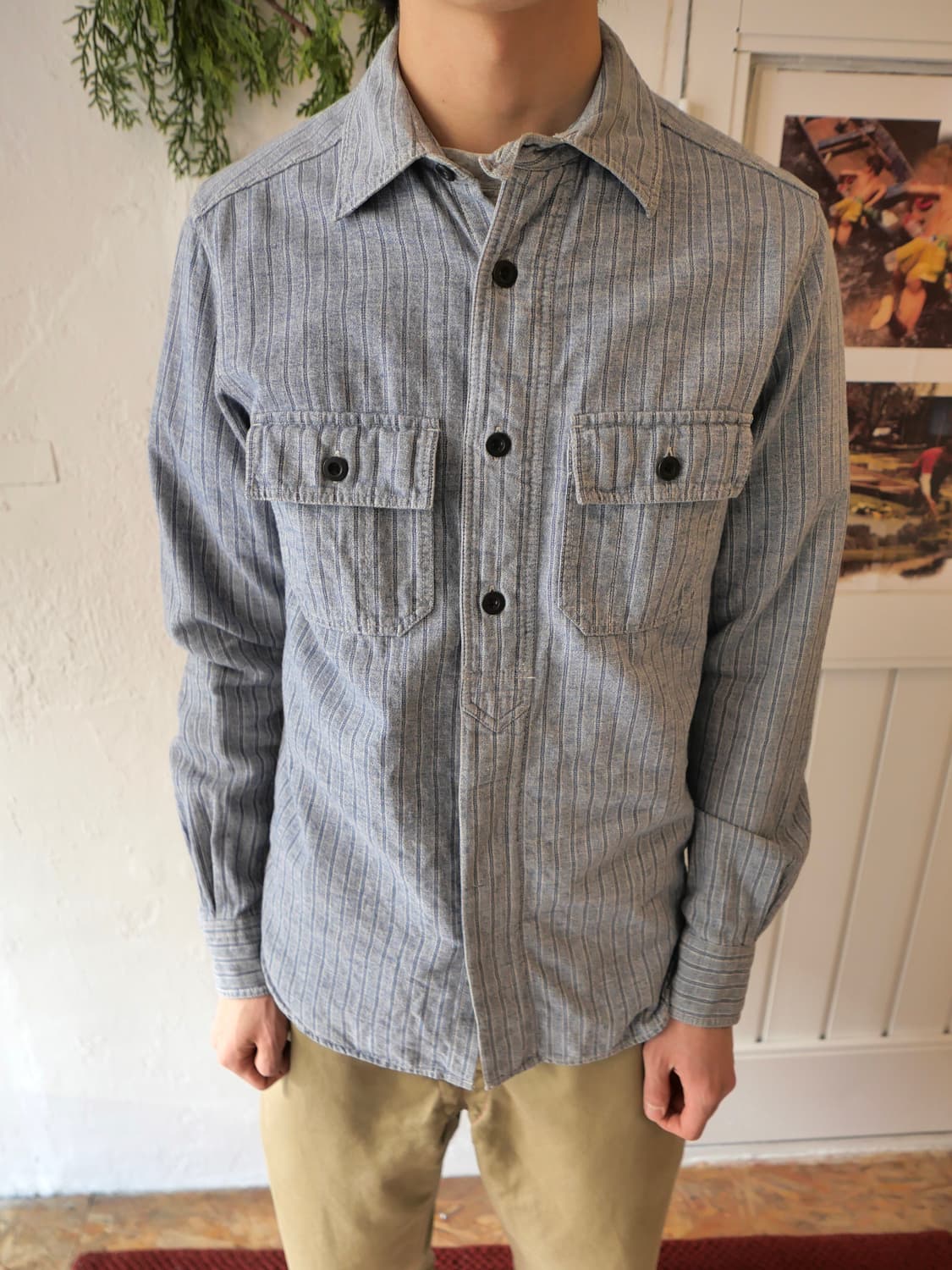 나이젤 카본 스트라이프 셔츠 상품이미지2