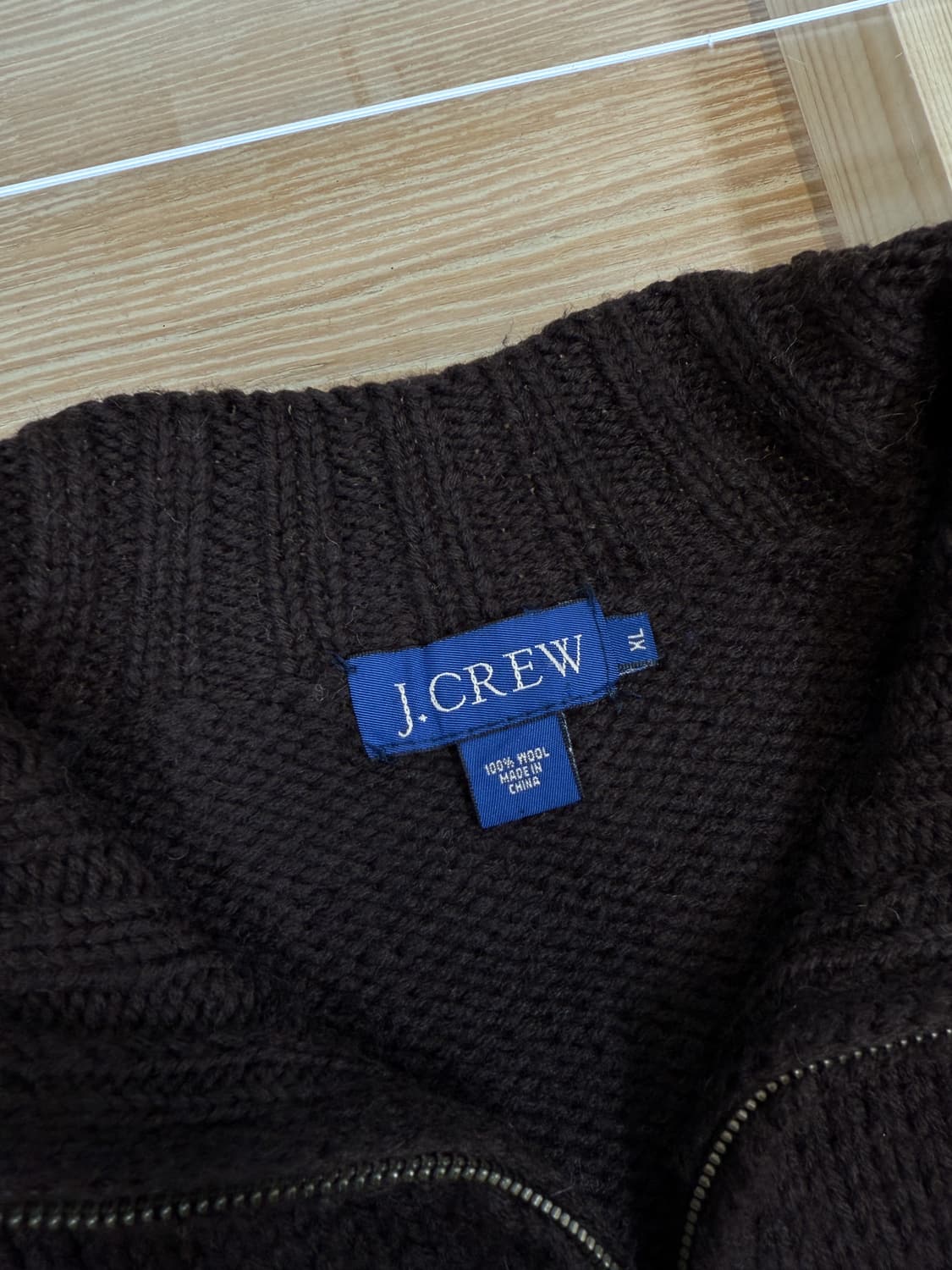 제이크루 스노우플레이크 하프집업 니트 상품이미지5