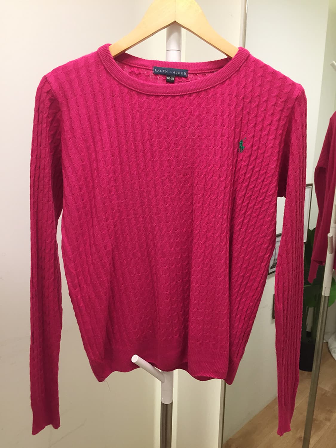 여성 폴로 케이블 니트 95 상품이미지3