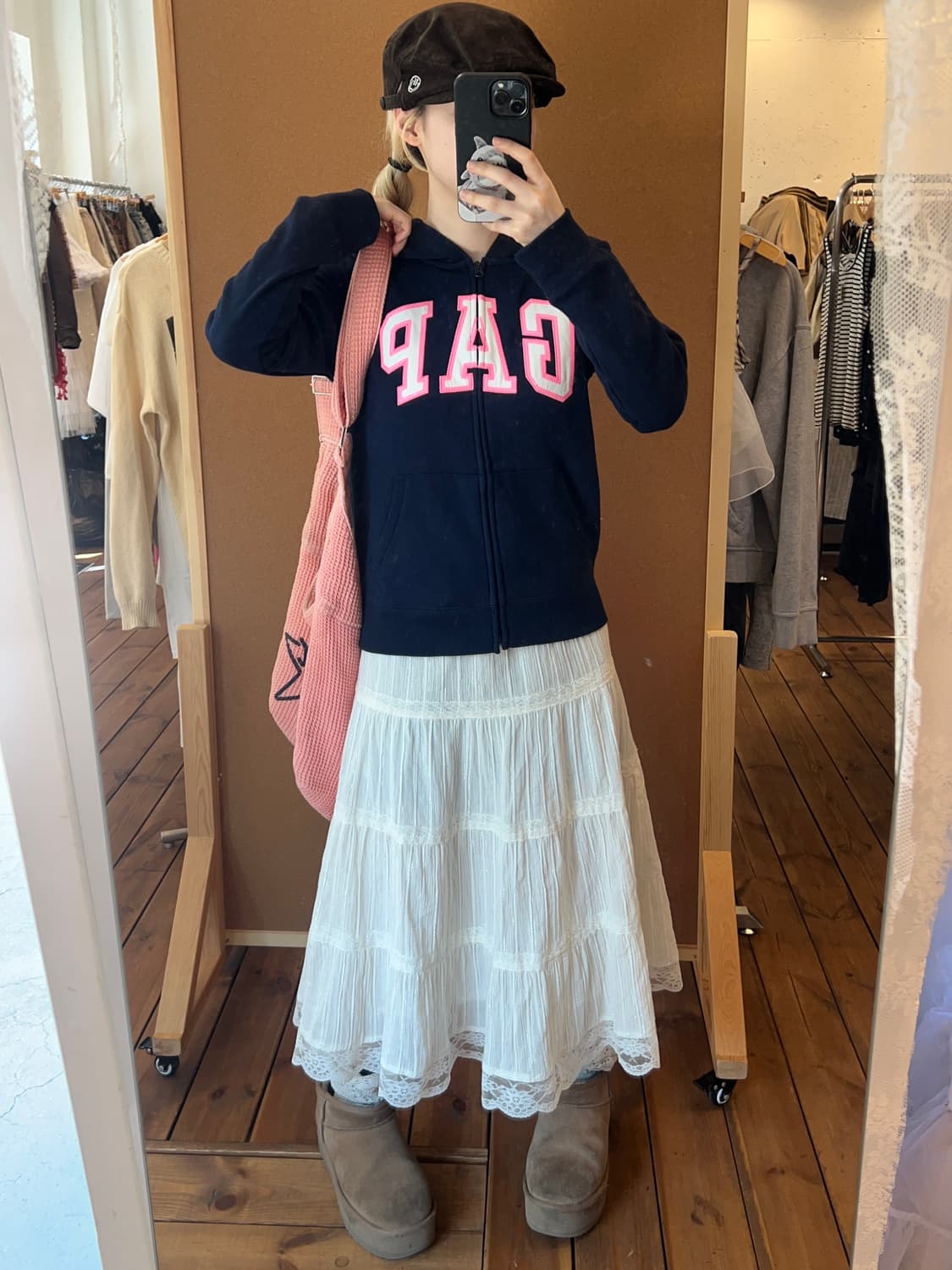 갭 키즈 네이비 후드집업  상품이미지3