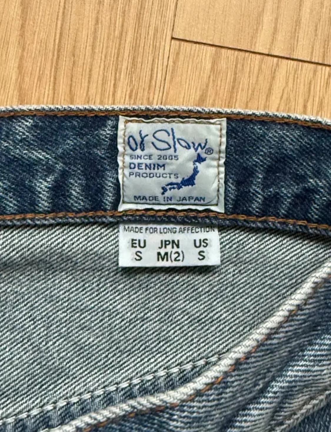 Orslow 오어슬로우 101 dads fit(denim used) 상품이미지2