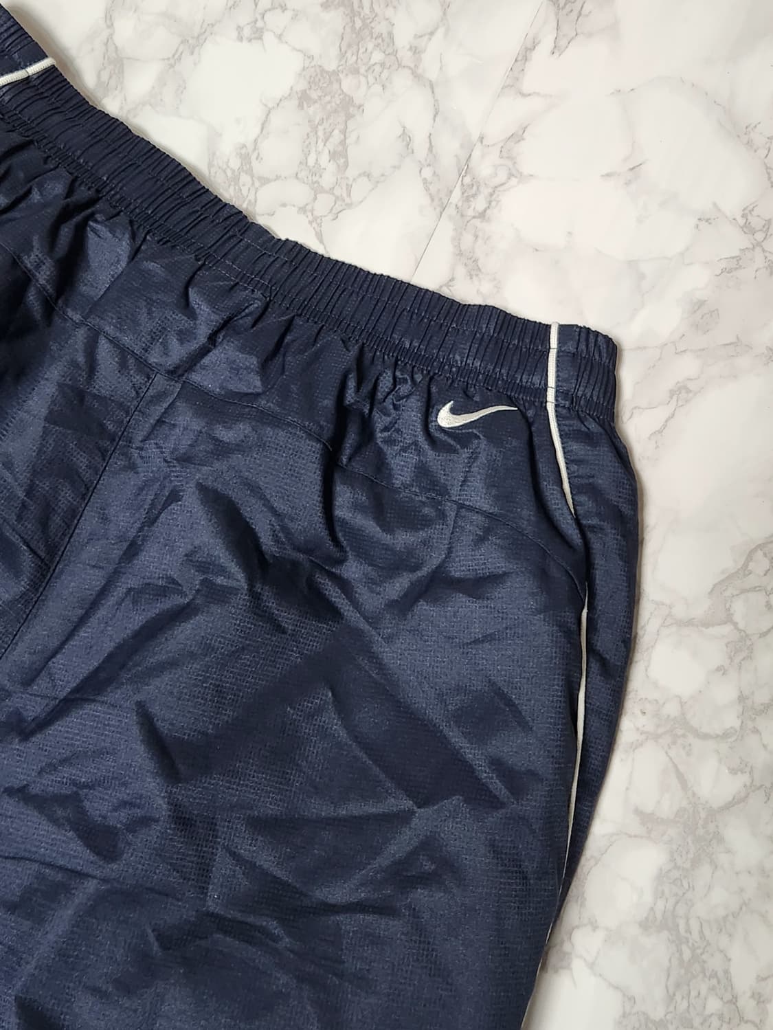 나이키 사이드라인 딥네이비 누빔 트랙팬츠 바람막이 바지 상품이미지6
