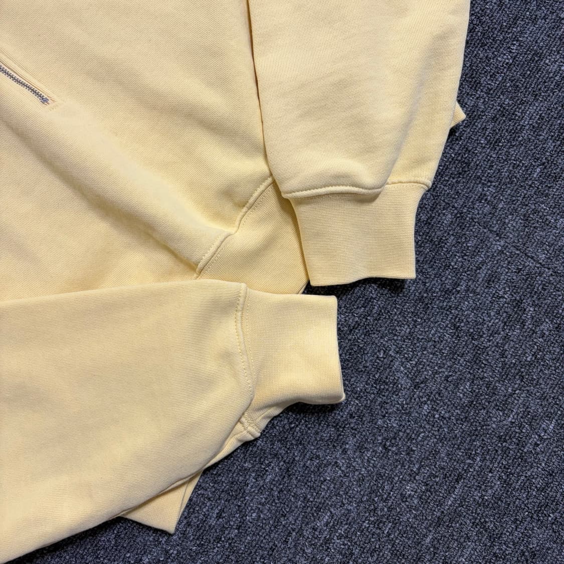 마리떼 하프집업 크롭 맨투맨 상품이미지2