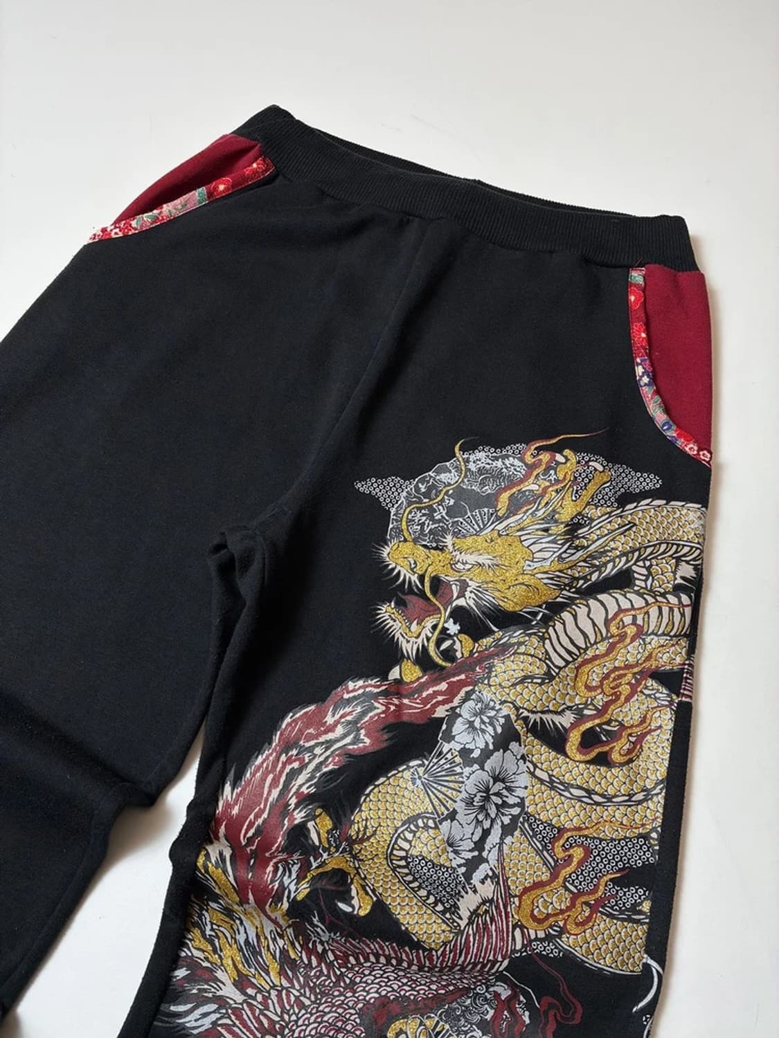 Selected 00's 재팬 오리엔탈 드래곤 자수 팬츠 PN8851 상품이미지2