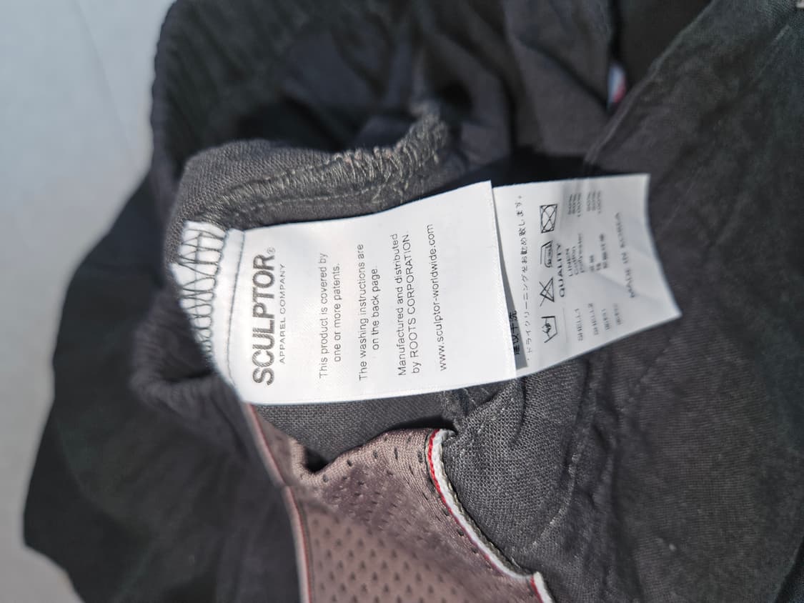 스컬프터 메쉬 린넨 팬츠 차콜  상품이미지8