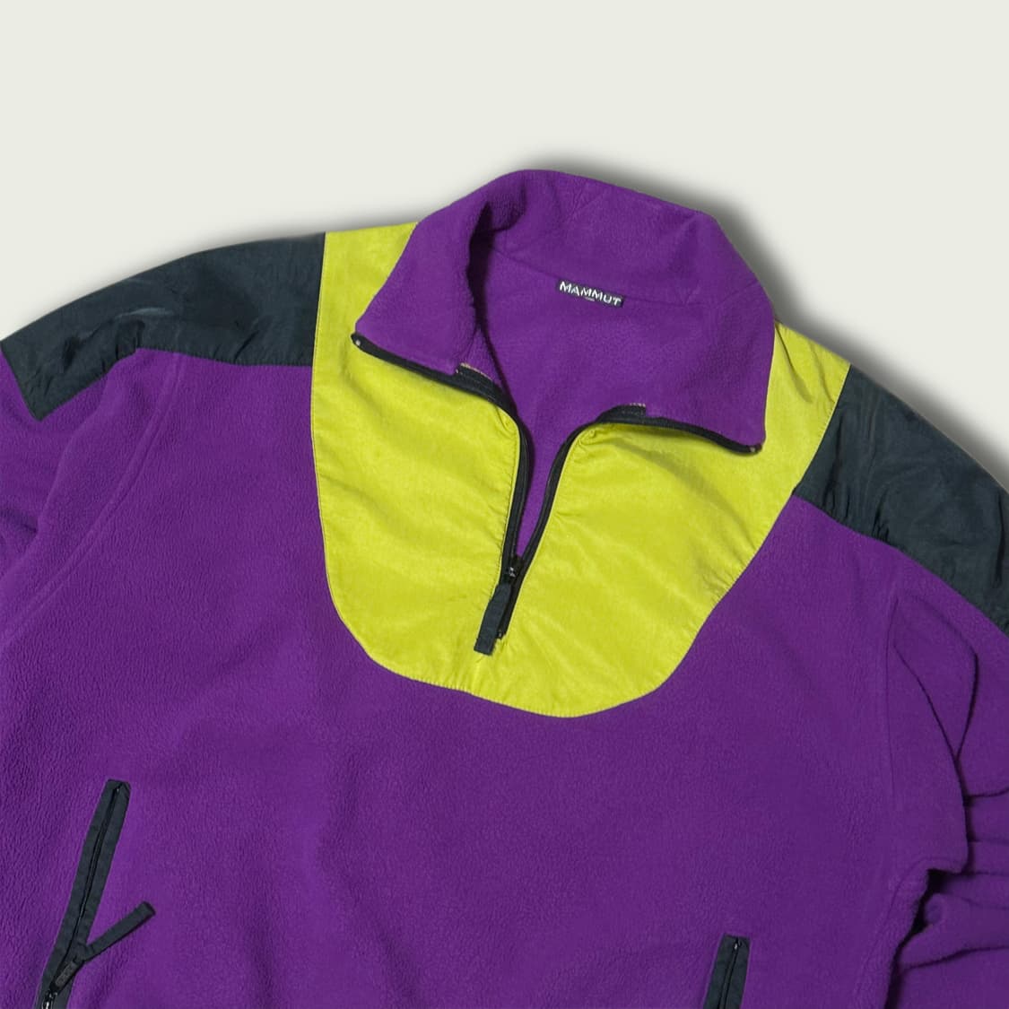 90's 마무트 반집업 플리스 상품이미지2