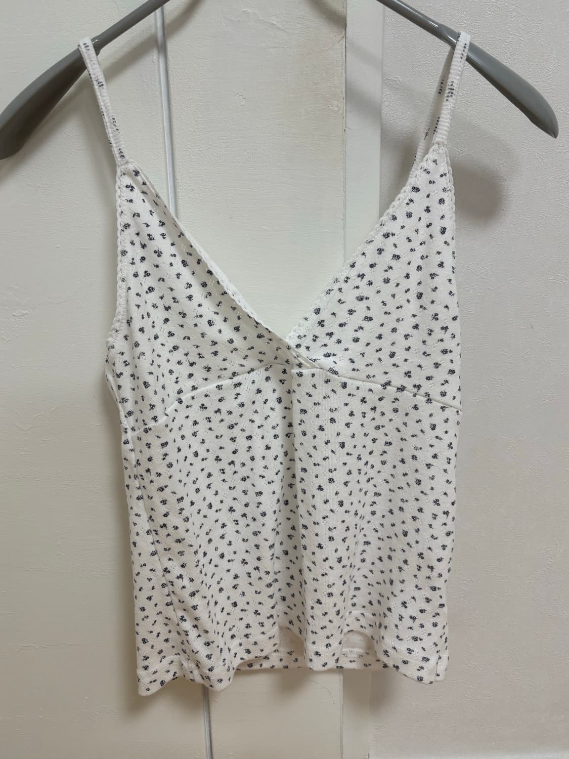 새상품 어텀 플라워 레이스 나시 상품이미지2