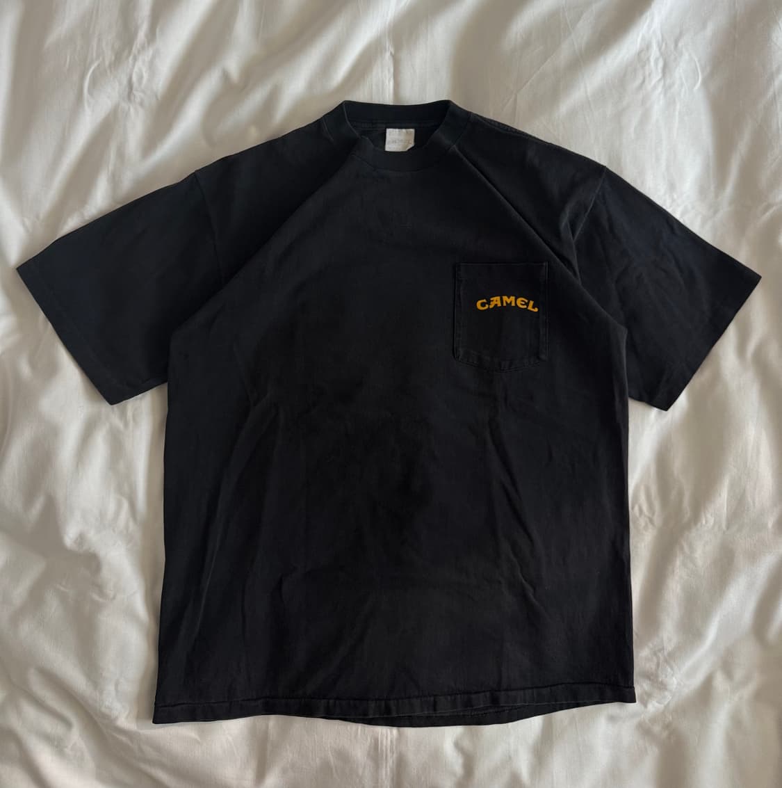 [XL] 90s USA 카멜 Born to be smooth 티셔츠 상품이미지1