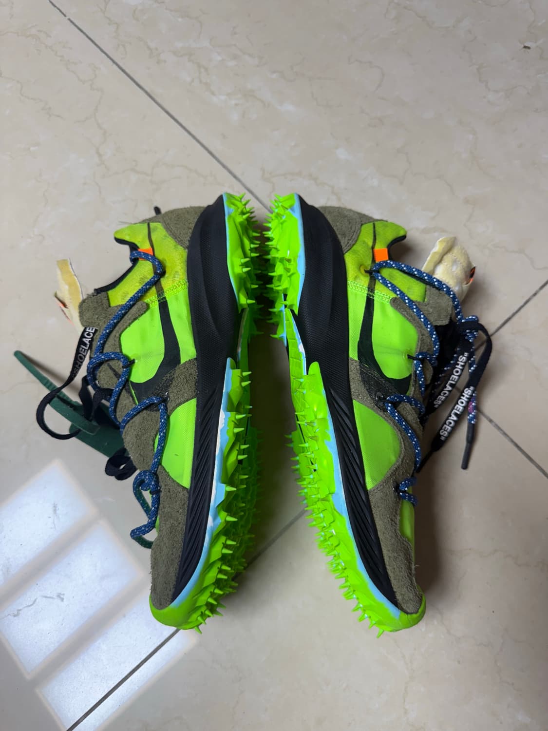 나이키 오프화이트 줌 테라 카이거 그린 295 상품이미지1