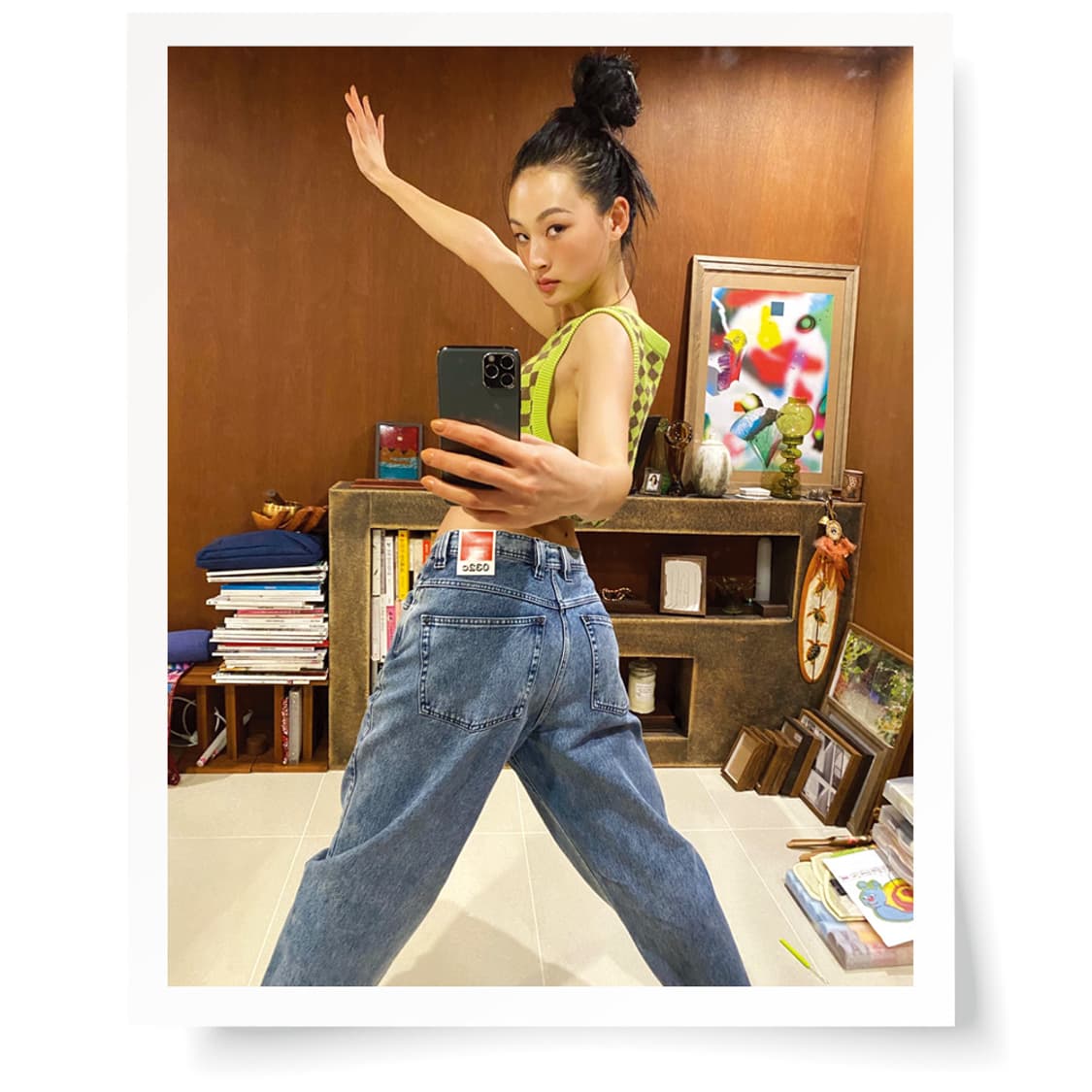 032c next jean light blue s size 상품이미지3