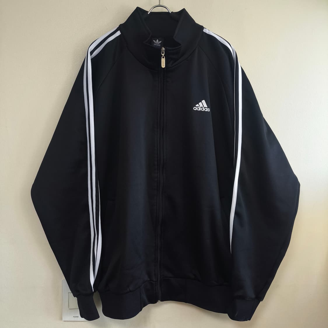 [2XL] 90s 데상트 아디다스 블랙 트랙탑 져지 상품이미지2