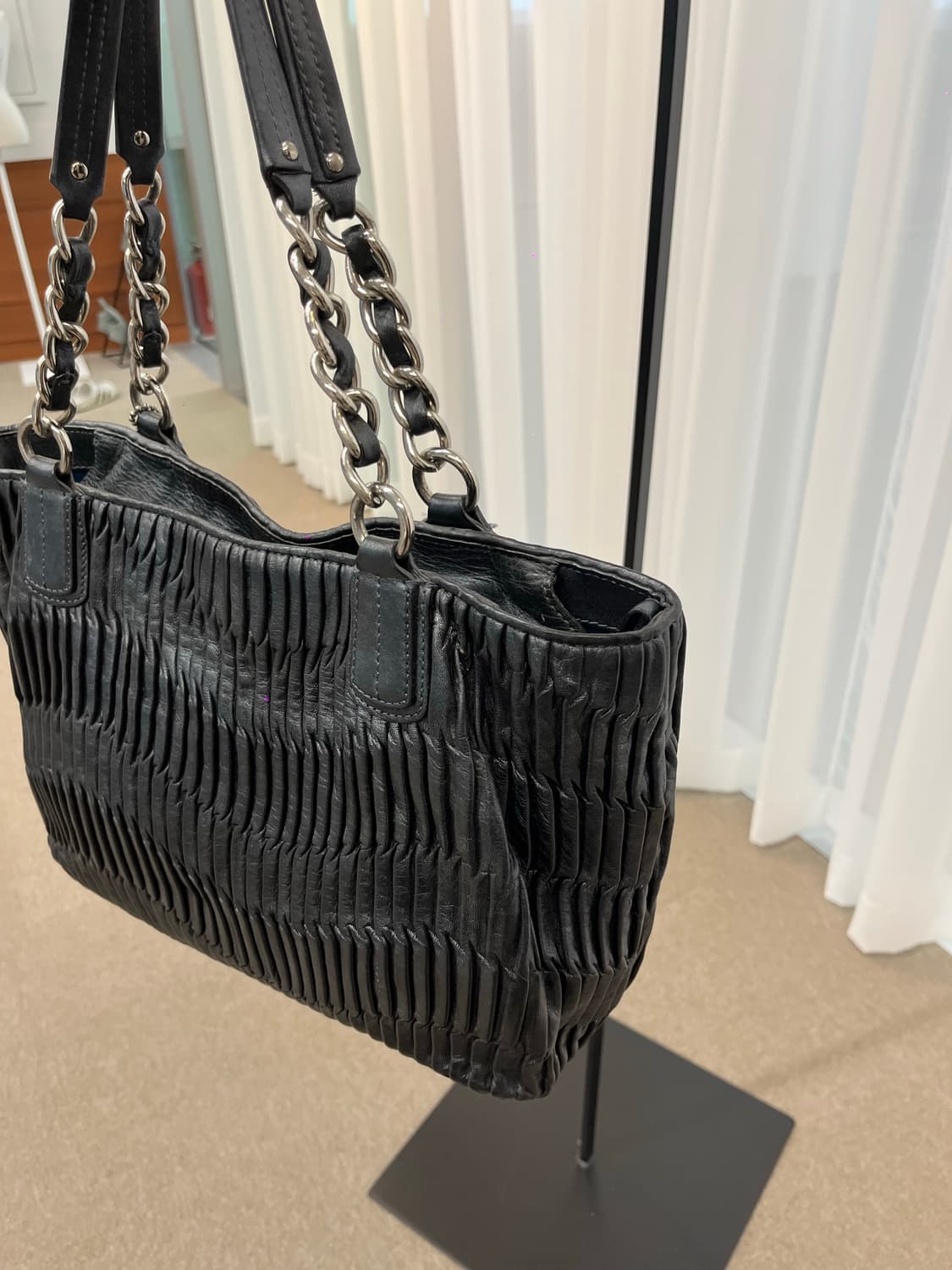 Coach Black Square Big Bag 상품이미지8