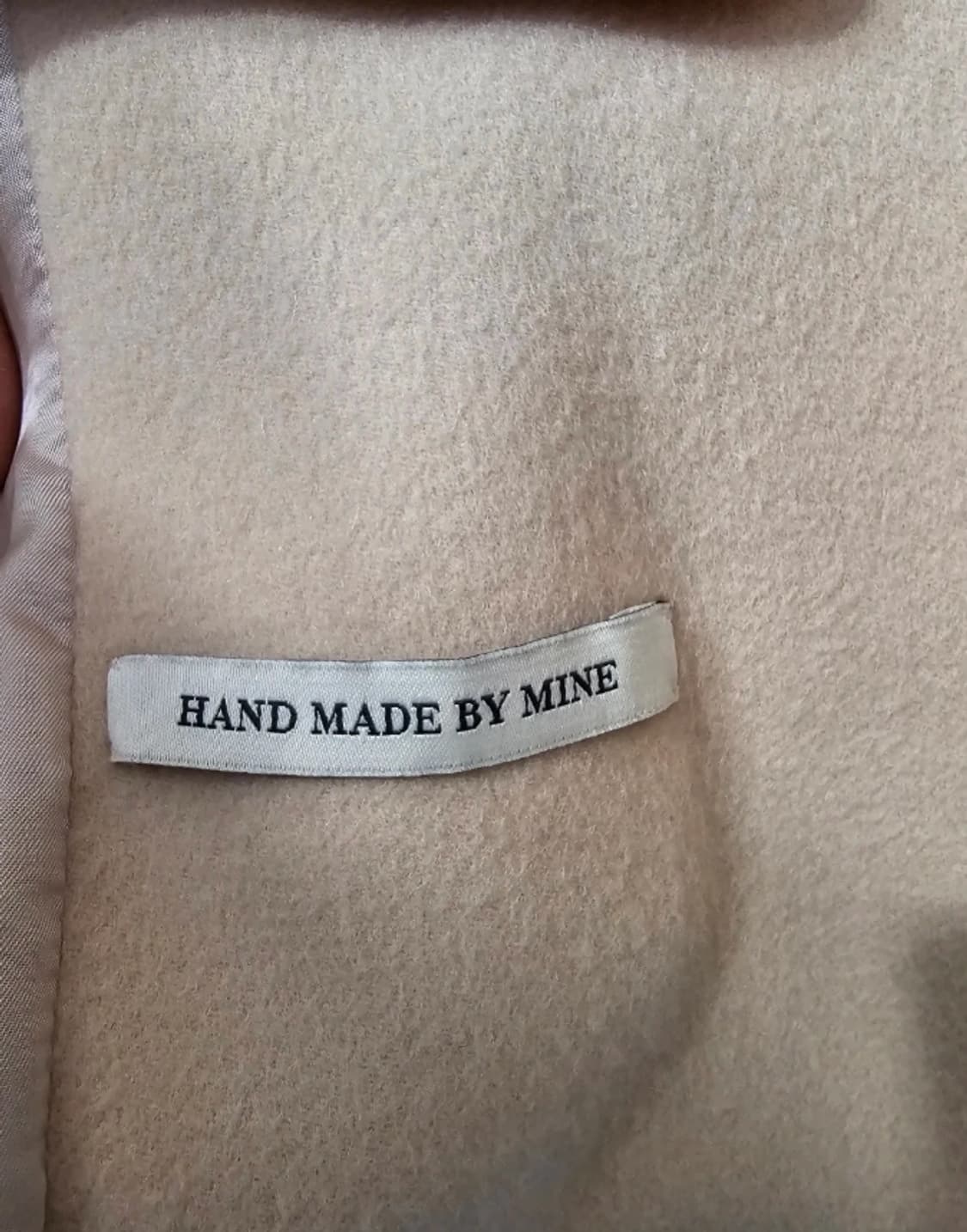 한섬 마인 핸드메이드 오버핏 코트 ~55 상품이미지5