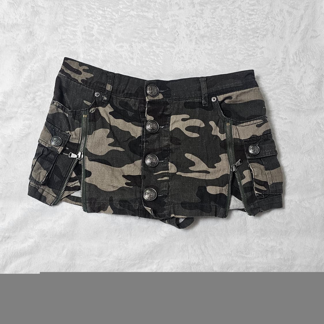 카모플라쥬 밀리터리 치마바지 미니스커트 상품이미지1