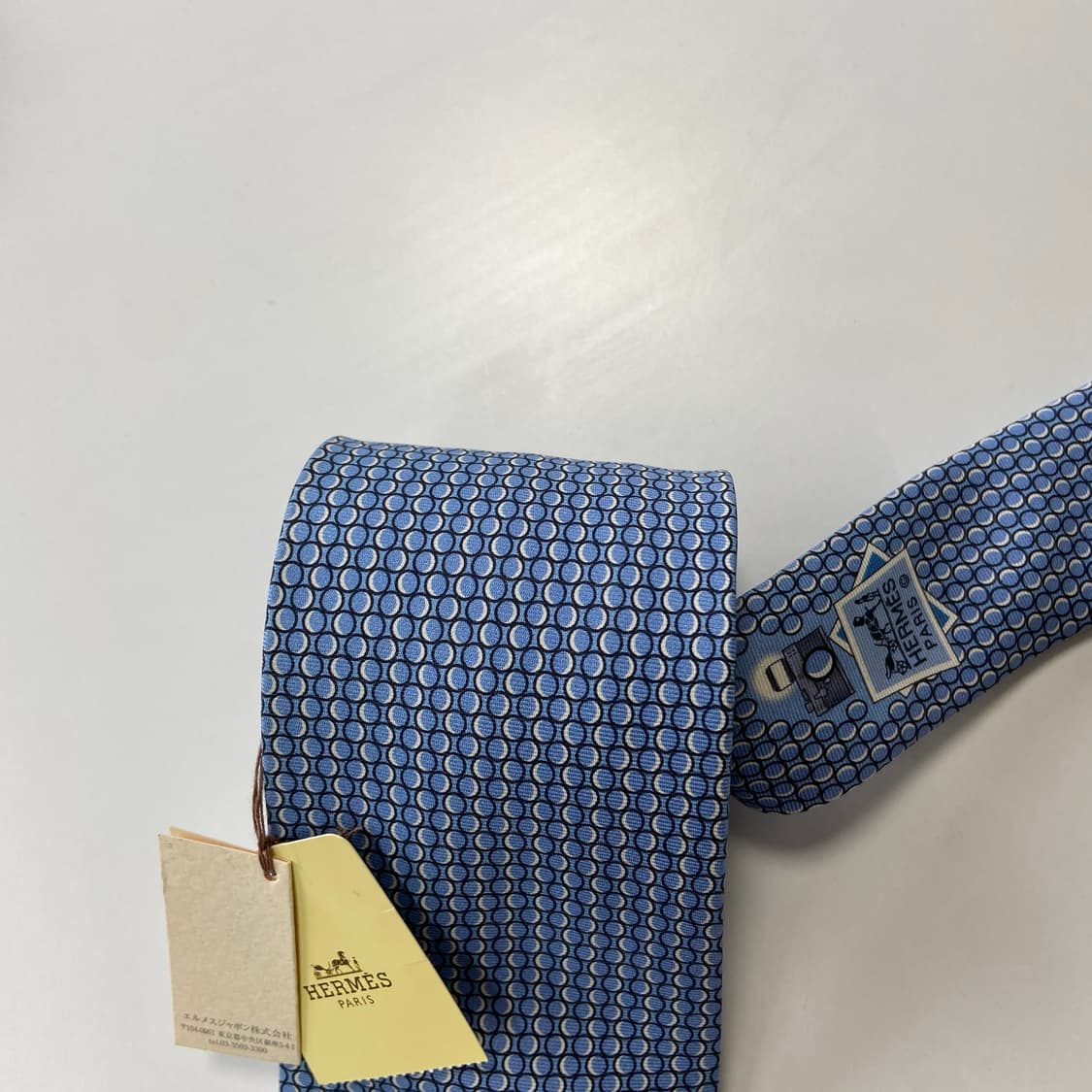 새상품 신형 에르메스 명품 정품넥타이(HERMES) 8.2cm 상품이미지5