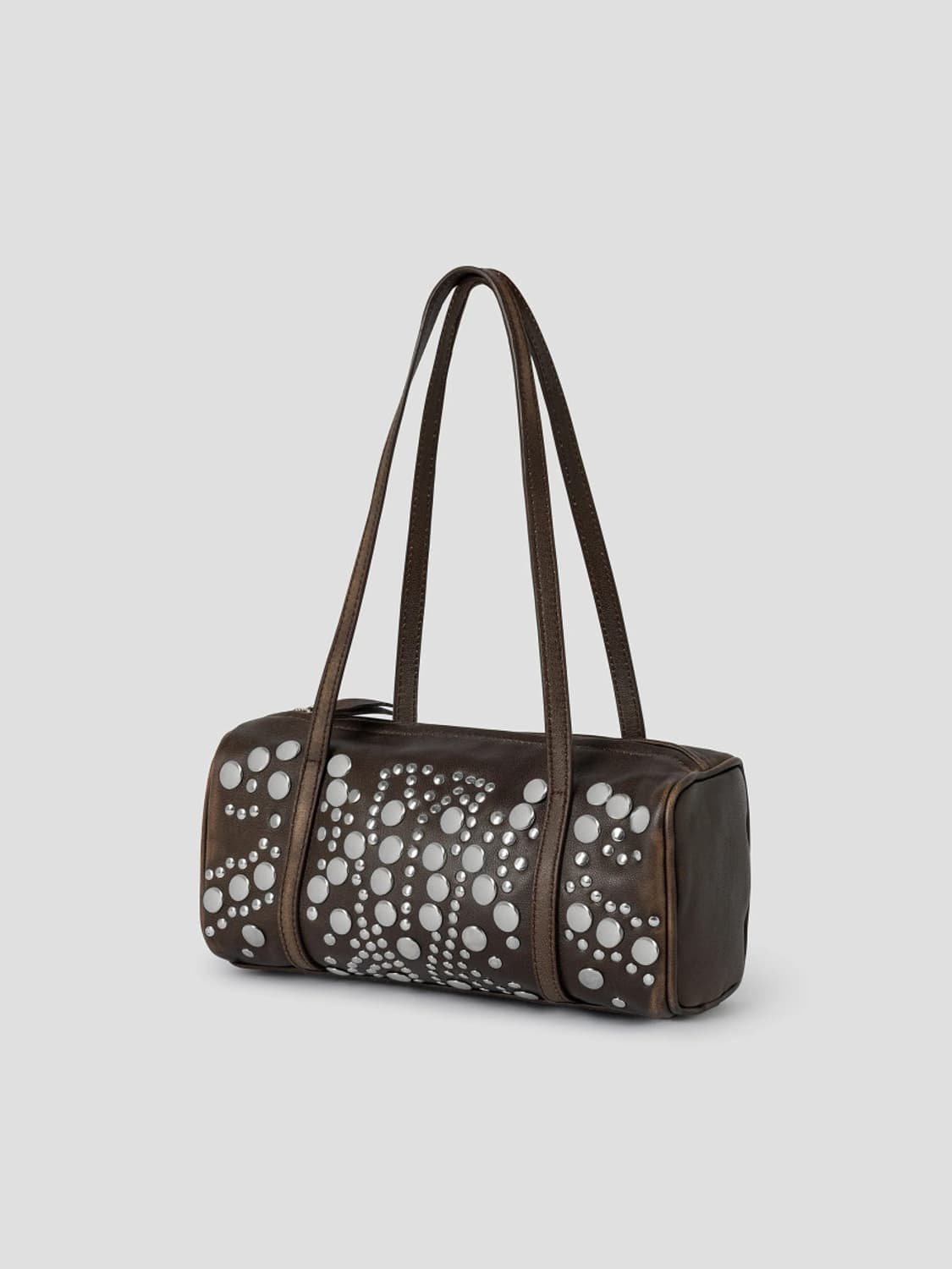 기마구아스 Sofia 스터드 백/브라운 상품이미지4