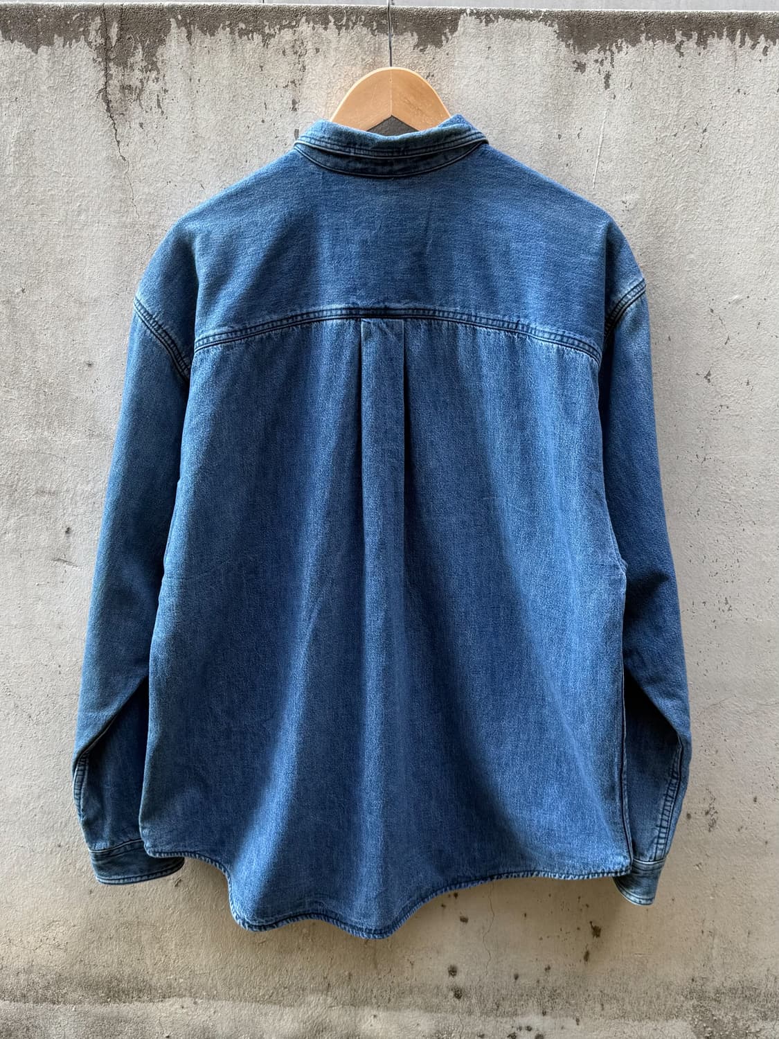 90s Eddie Bauer Denim Over Shirt  상품이미지6