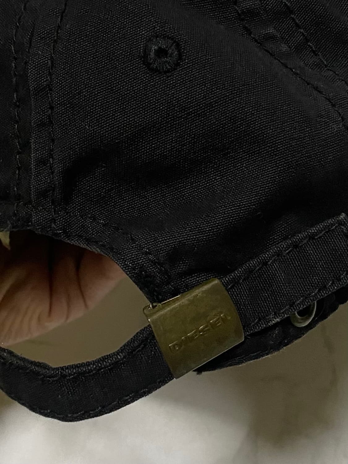 디젤 프린팅 빈티지 볼캡 프리사이즈 상품이미지3