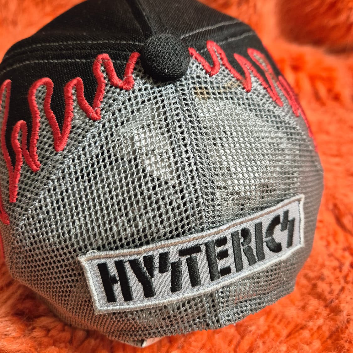 Hysteric mini 히스테릭 미니 불꽃 매쉬캡 키즈52-54cm 상품이미지7