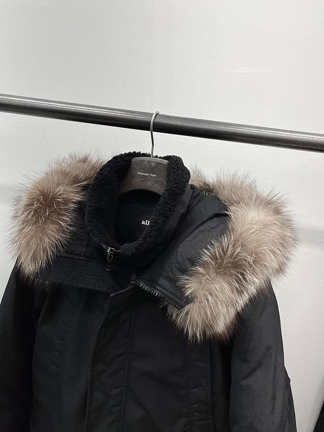 110) 알레그리 폭스퍼 무스탕 구스다운  상품이미지4