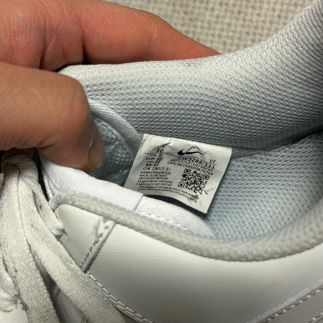 나이키 에어포스1 올백 스니커즈 상품이미지4